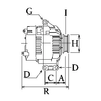 Alternateur CARGO 116669