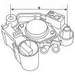 Régulateur d'alternateur CARGO 236579 - Visuel 3