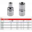 Douille E-TORX 1/4" SONIC 21608 - Visuel 2