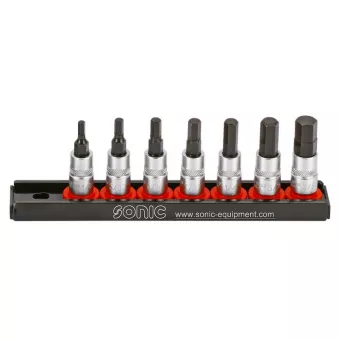 Jeu d'embouts sur douilles 1/4" SONIC 100702