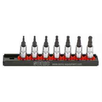 Jeu d'embouts sur douilles 1/4" SONIC 100704