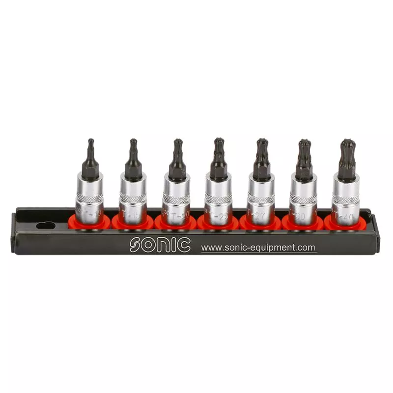 Jeu d'embouts sur douilles 1/4" SONIC 100704