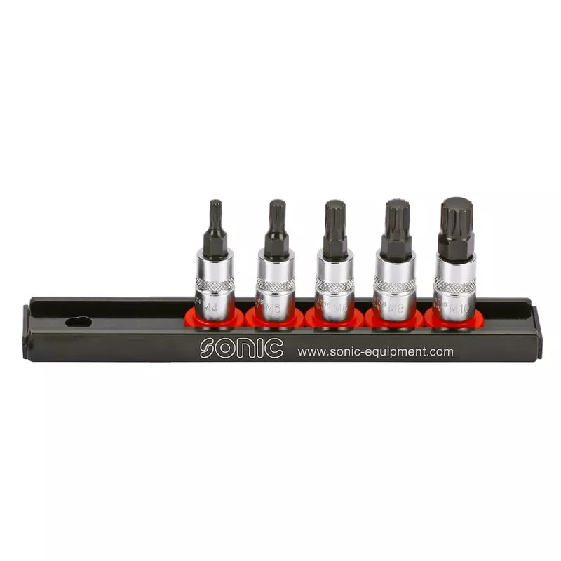 Jeu d'embouts sur douilles 1/4" SONIC 100501