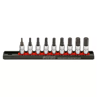 Jeu d'embouts sur douilles 1/4" SONIC 100904