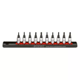 Jeu d'embouts sur douilles 1/4" SONIC 101005