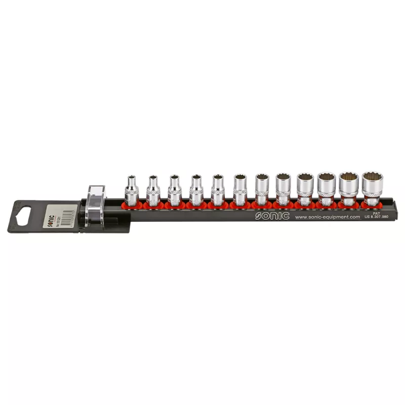 Jeu de douilles 1/4" SONIC 101201