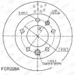 Jeu de 2 disques de frein avant BERAL BCR228A - Visuel 2