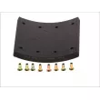 Kit de garnitures de frein, frein à tambour ROULUNDS 1056N00S8 - Visuel 1