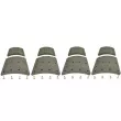 Kit de garnitures de frein, frein à tambour ROULUNDS 65001937N00A8 - Visuel 1
