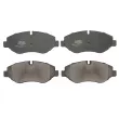 Jeu de 4 plaquettes de frein avant ROULUNDS 929381 - Visuel 1