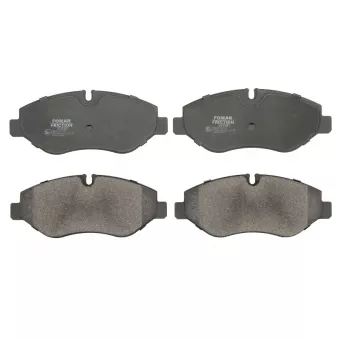 Jeu de 4 plaquettes de frein avant ROULUNDS 929381