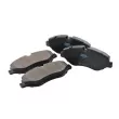 Jeu de 4 plaquettes de frein avant ROULUNDS 929381 - Visuel 2