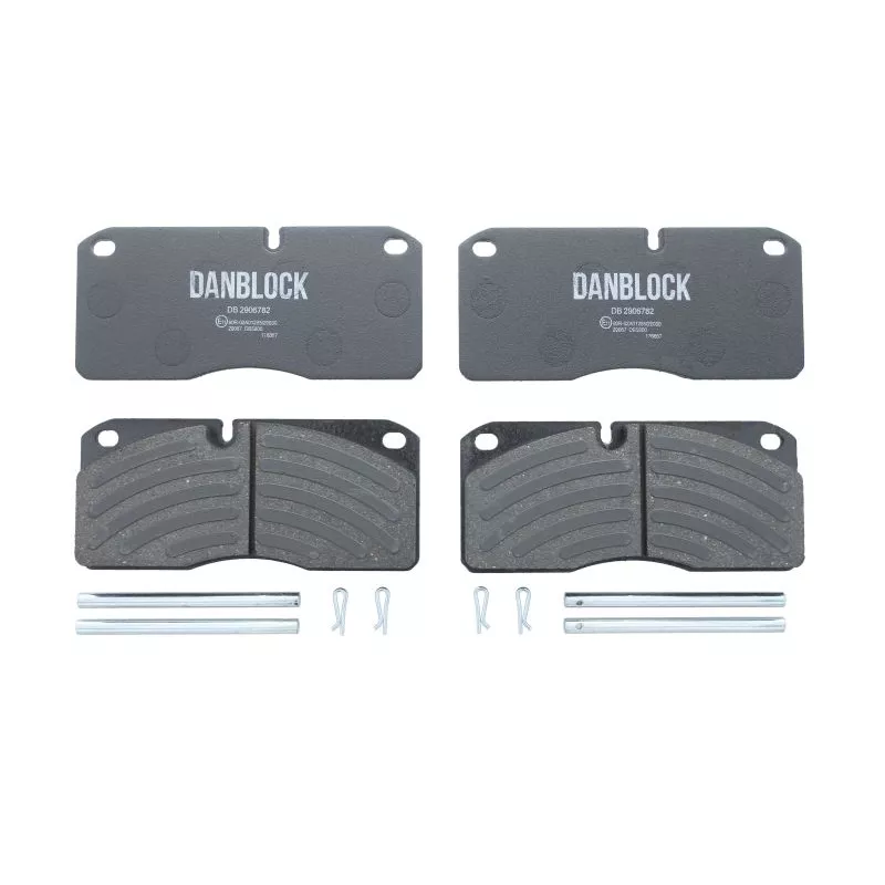 Jeu de 4 plaquettes de frein avant DANBLOCK 2906782