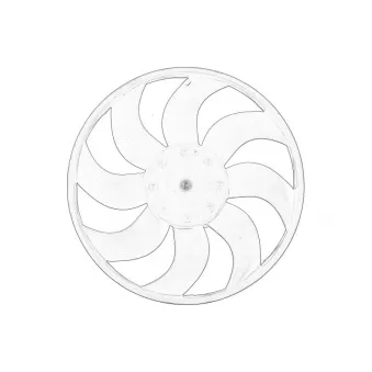 Ventilateur, système de refroidissement du moteur OE 921201371R