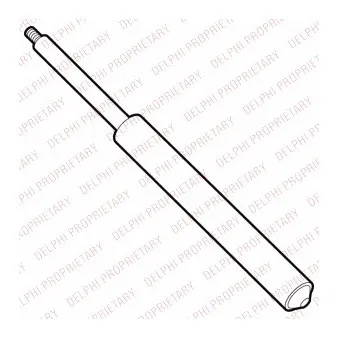 Jeu de 2 amortisseurs avant DELPHI D2255703