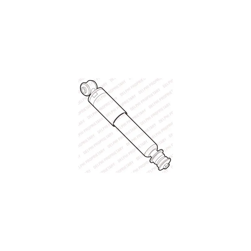 Jeu de 2 amortisseurs arrière DELPHI D2259006