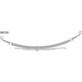 Lame de ressort LS GERMANY 545150