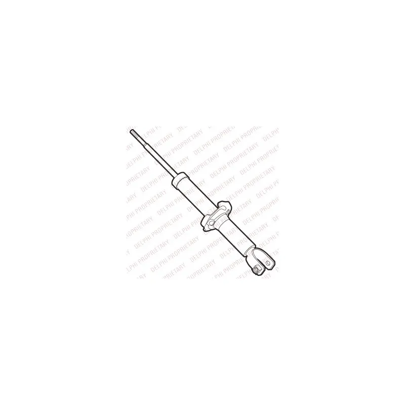 Jeu de 2 amortisseurs avant DELPHI DG9708