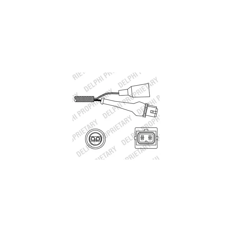 Sonde lambda DELPHI ES10289-12B1