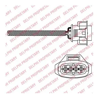 Sonde lambda DELPHI ES10792-12B1