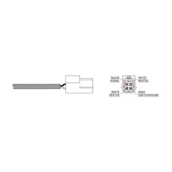 Sonde lambda DELPHI ES10880-11B1