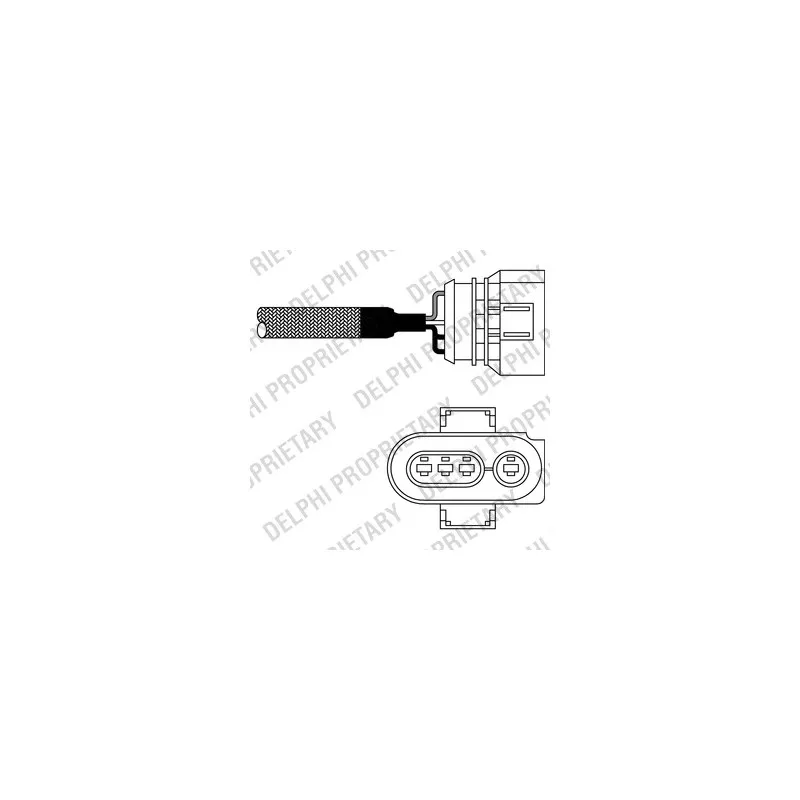 Sonde lambda DELPHI ES10967-12B1