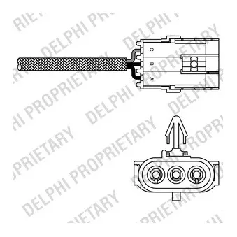 Sonde lambda DELPHI