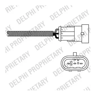 Sonde lambda DELPHI ES10971-12B1