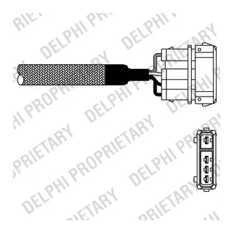 Sonde lambda DELPHI ES10976-12B1