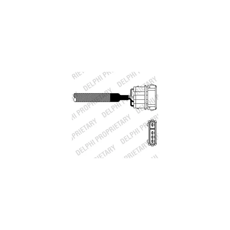 Sonde lambda DELPHI ES10976-12B1