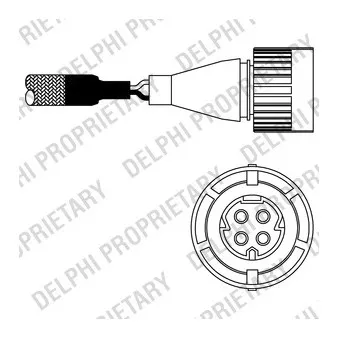 Sonde lambda DELPHI