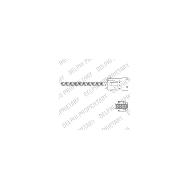 Sonde lambda DELPHI ES11035-12B1
