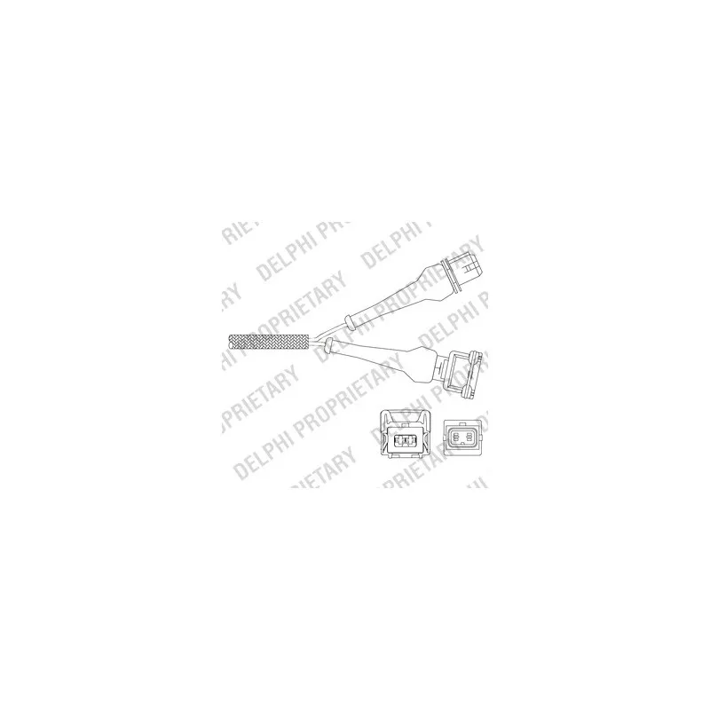 Sonde lambda DELPHI ES11041-12B1