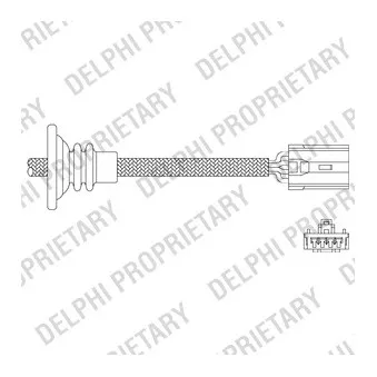 Sonde lambda DELPHI ES11043-12B1