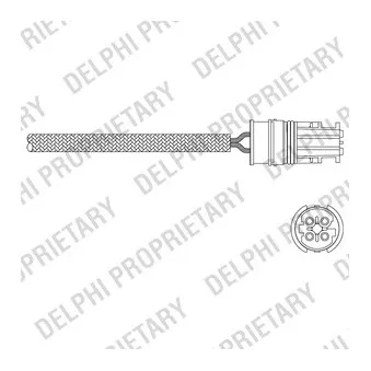 Sonde lambda DELPHI ES11060-12B1