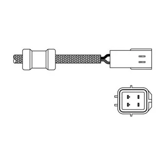 Sonde lambda DELPHI ES20049-11B1