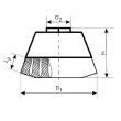 Disques de meulage MAMMOOTH M.CB.M14.F100X0.5X6 - Visuel 2
