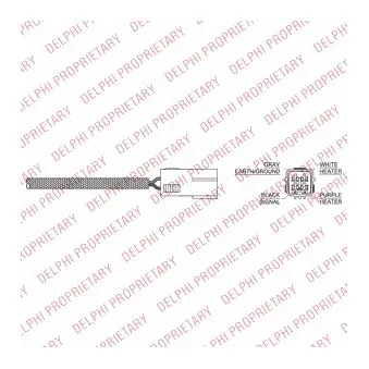 Sonde lambda DELPHI ES20068-11B1