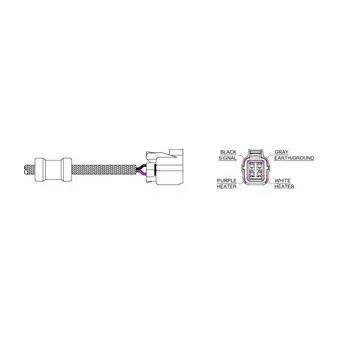 Sonde lambda DELPHI ES20128-11B1