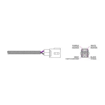 Sonde lambda DELPHI ES20157-11B1