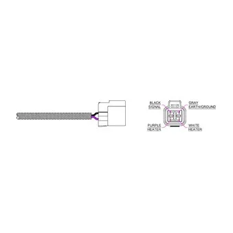 Sonde lambda DELPHI ES20158-11B1