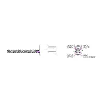 Sonde lambda DELPHI ES20161-11B1