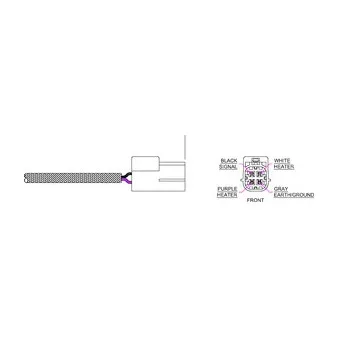 Sonde lambda DELPHI ES20172-11B1