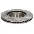 Jeu de 2 disques de frein avant SPEEDMAX 5201-01-0675PTUOTUV - Visuel 2