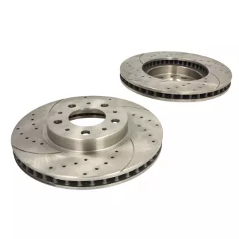 Jeu de 2 disques de frein avant SPEEDMAX 5201-01-0576PTUOTUV