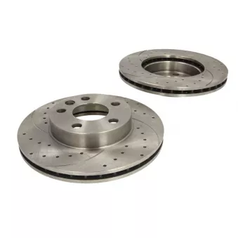 Jeu de 2 disques de frein avant SPEEDMAX 5201-01-0784PTUOTUV
