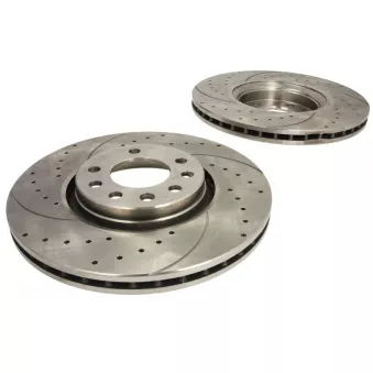 Jeu de 2 disques de frein avant SPEEDMAX C3X034ABETUOTUV