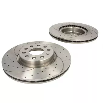 Jeu de 2 disques de frein avant SPEEDMAX C3W039ABETUOTUV