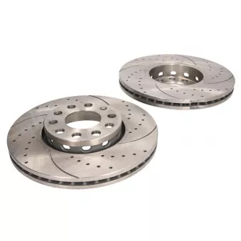 Jeu de 2 disques de frein avant SPEEDMAX 5201-01-0645PTUOTUV