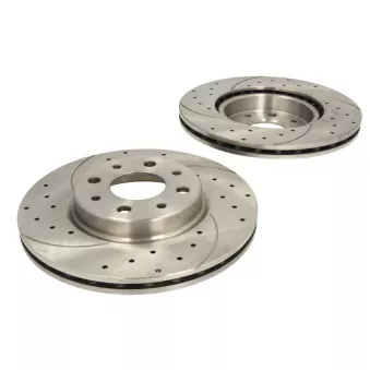 Jeu de 2 disques de frein avant SPEEDMAX 5201-01-0669PTUOTUV
